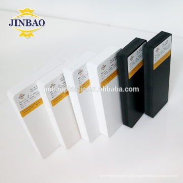 JINBAO PVC placa de espuma preto e branco 4x8 produto personalizado pé